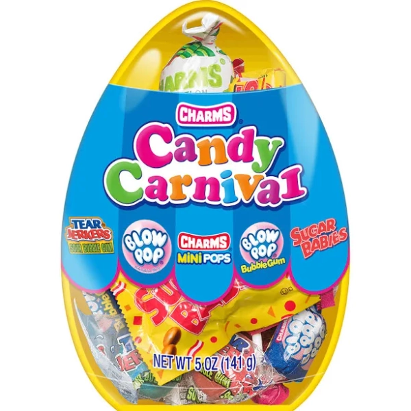 Charms Candy Carnival Filled Jumbo Egg