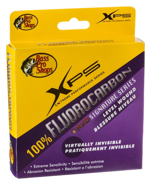 Bass Pro Shops XPS KVD Signature Series 100% Fluorocarbon Fishing Line - 200 Yards - 6 lb. - .008''