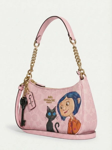 Pink Cora Purse | Bagbykitty