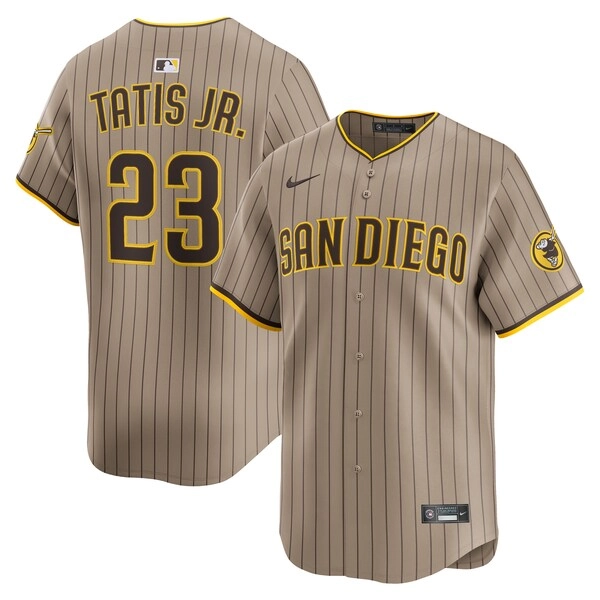 Fernando Tatis Jr. San Diego Padres Nike Alternate Limited Player Jersey - Khaki