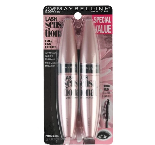 Maybelline Lash Sensational Washable Mascara Makeup