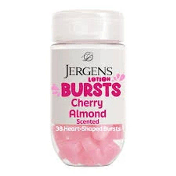 Jergens Cherry Almond Lotion Bursts Squishy Heart Shaped Moisturizer Bursts