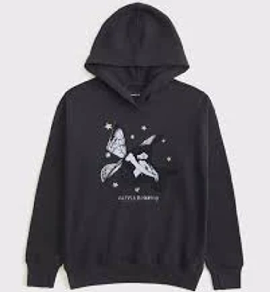 oversized olivia rodrigo graphic popover hoodie