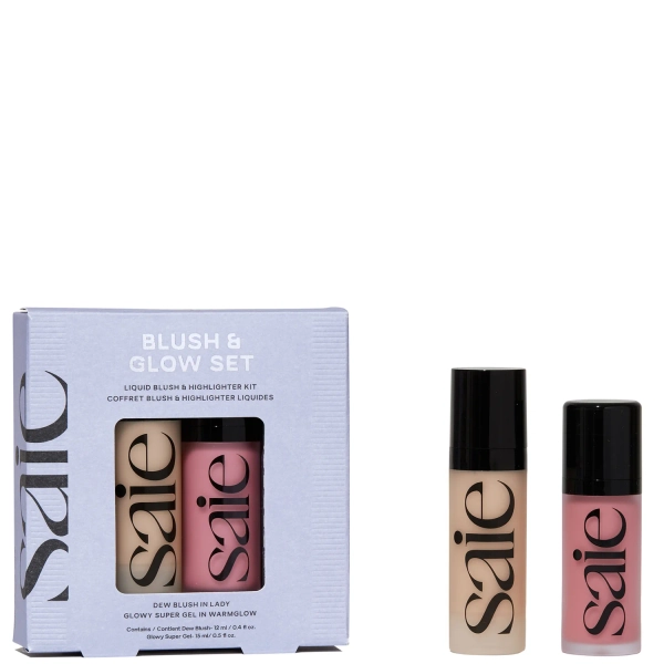 Saie Blush and Glow Set (Worth £39.00)