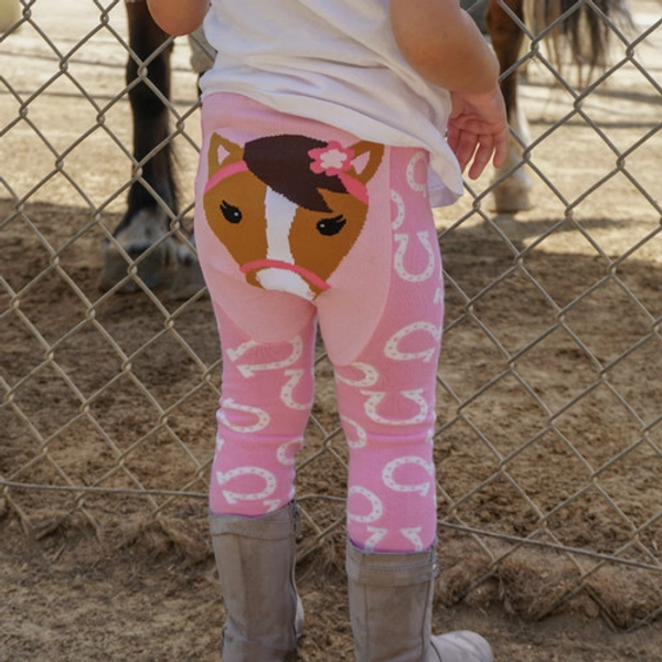 Pink Horse Leggings