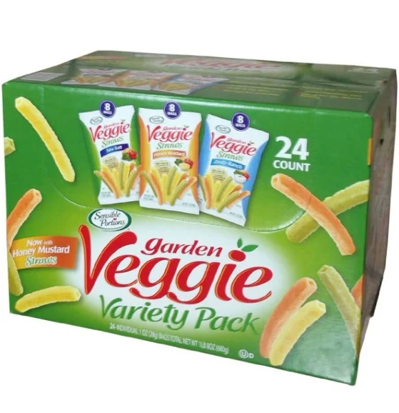 Garden Veggie Snack Straws Variety Pack | Christmas Holiday, Snacks and sweets clearance, Food and snacks, Snacks bulk, Snack Box | Black Friday Sale