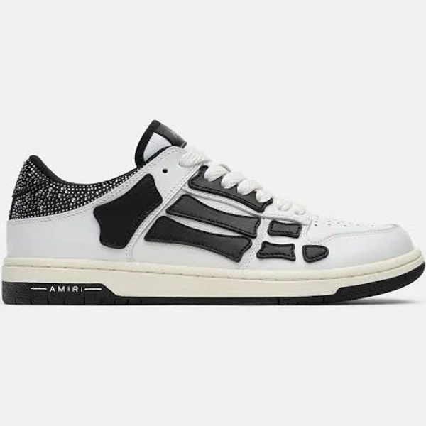 WOMEN'S AMIRI Crystal Satin Skeleton Low Top Sneaker
