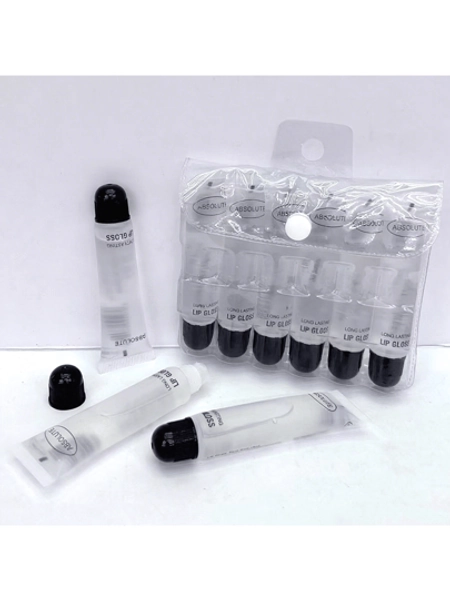 6 Pcs Tinted Lip Butter Balm - Conditioning Vegan Lip Balm For Instant Moisture, Shine & Hydration - Sheer-Tinted, Soothing Skincare Peptide-Infused Lip Serum, Lip Plumping Gloss, Formulated With Advanced Peptides, Hyaluronic Acid, Avocado & Jojoba Oil
