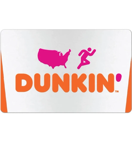 Dunkin Donuts Gift Card