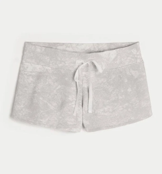 Hollister Women's Gilly Hicks Cosy Waffle Mini Shorts - Natural