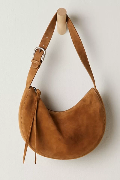 Sina Suede Shoulder Bag