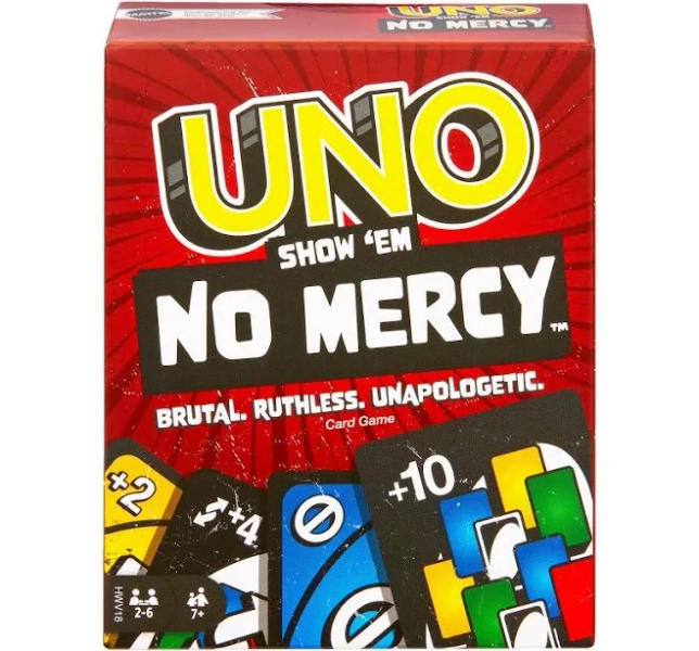Uno Show 'Em No Mercy Card Game