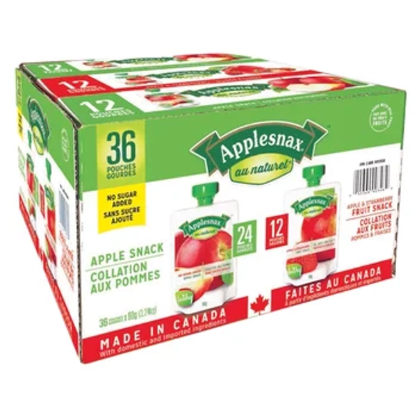 Applesnax Assorted Apple Snack, 36 × 90 g