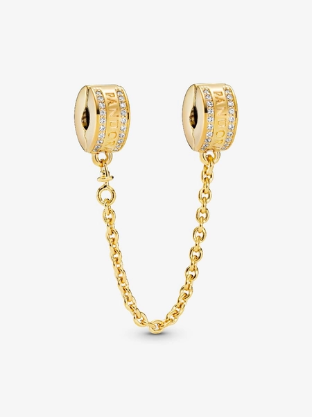 Pandora Logo Safety Chain Charm
