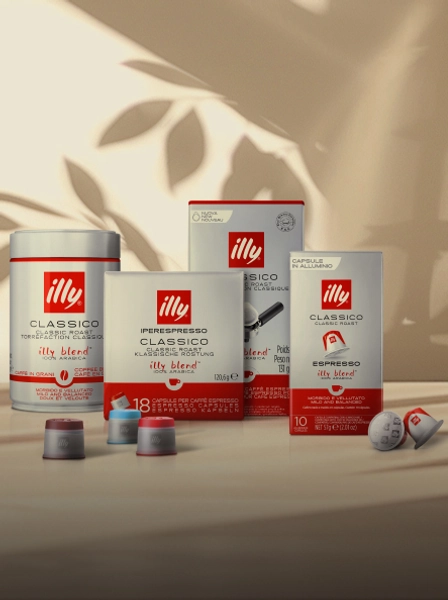 Coffret Y3.3 - Machine à café Iperespresso Y3.3 blanche et trois paquets de capsules Iperespresso