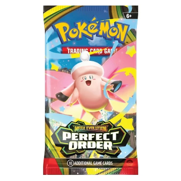 Pokemon ME3 Mega Evolution Perfect Order Booster Pack | Mega Clefable