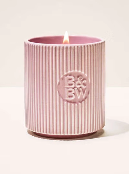 Pink Lavender & Espresso Single Wick Candle