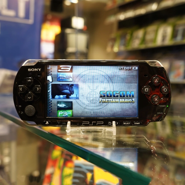 PSP 3000 128GB - Piano Black - PSP Vault