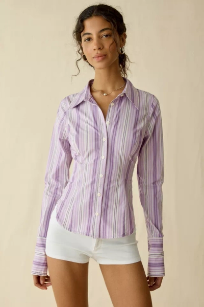 UO Leilani Slim Button Up Shirt