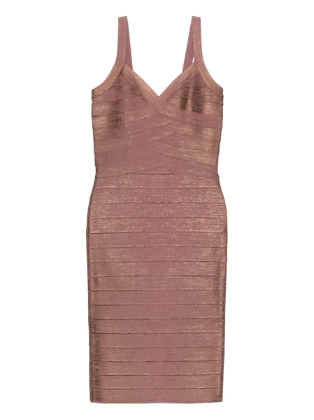 Hervé Léger robe à col v | XS