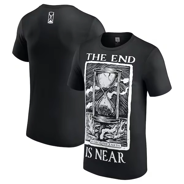 WWE Karrion Kross The End Is Near T-Shirt - Black - Mens