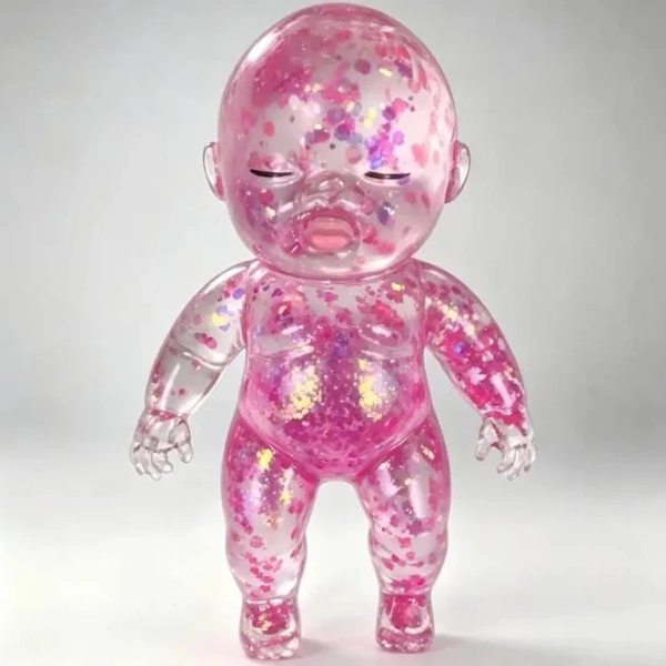 Glitter Sparkle Sugar Squishy Stress Ball Ultra-Soft Slow-Rising Squishies, Moldable Stretchable Squeeze Toy forAnxiety Fidgets, Sensory Products