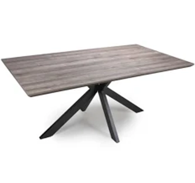 Manhattan 180cm Rectangle Dining Table Dining Table / Walnut -Furniture Plus