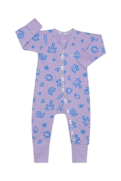 Bonds Wondercool Wondersuit Zip Island Oasis Size 0000