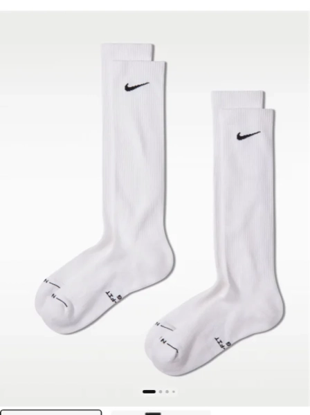 Nike Everyday Elevated Over-the-Calf Socks (2 Pairs)