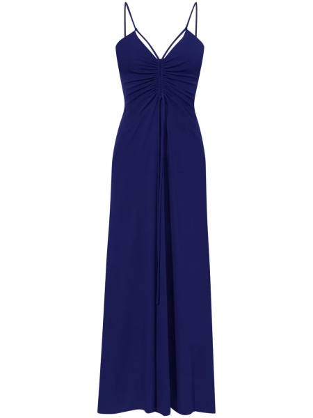 Proenza Schouler White Label gathered-neckline sleeveless long dress | 4