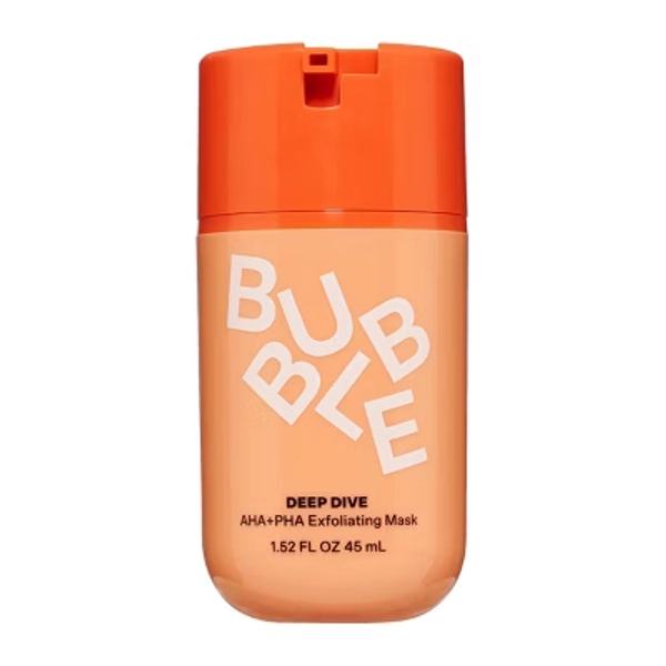 Bubble Skincare Deep Dive AHA + PHA Exfoliating Face Mask - 1.52 fl oz