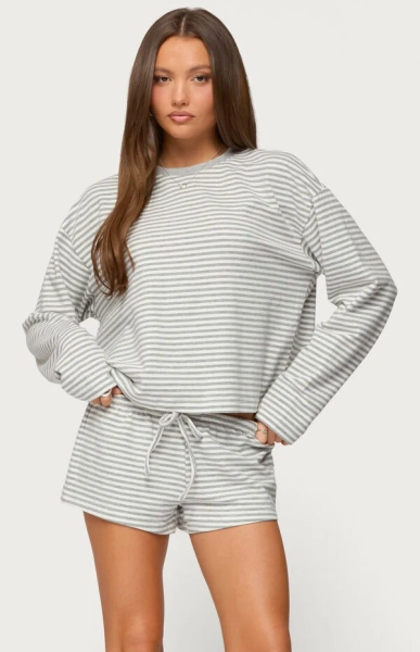 Jainee Striped Long Sleeve T-Shirt
