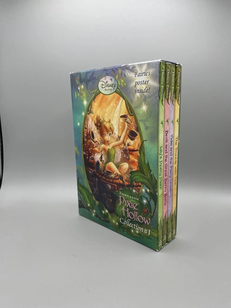 Vintage Disney Fairies Tales From Pixie Hollow Collection 1 Box Set | Tinker Bell Chapter Books With Original Poster | Like New Books