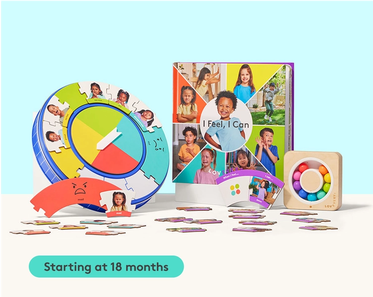 Toddler Emotions Mini Kit | Social-Emotional Learning Toys for 18+ Months Old | Lovevery