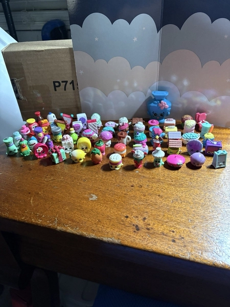 Assorted Lot Of 60 Shopkins, Various Seasons, Previously Owned Great Condition