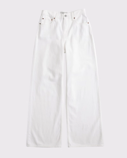 High Rise Wide Leg Jean