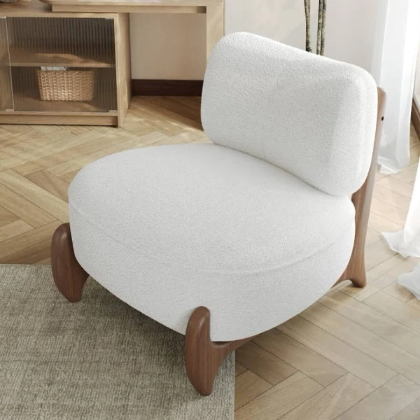 Mid Century Modern Armless Accent Chair