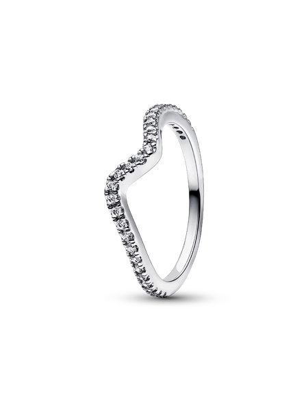 Funkelnde Welle Ring