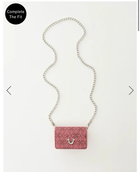 

MONOGRAM CHAIN HANDBAG - Nostalgia Rose | True Religion

