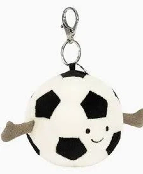 Jellycat Amuseables Sports Soccer Bag Charm