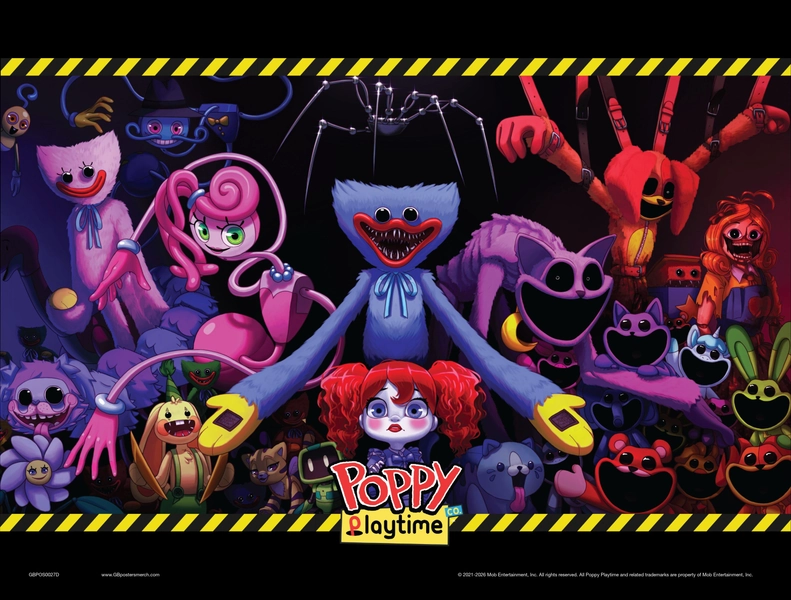 POPPY PLAYTIME All Time Characters 61 x 91.5cm Maxi Poster