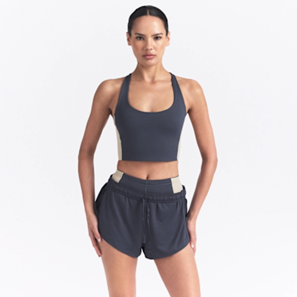 NikeSKIMS Matte Shine Mix Women's T-Back Bra
