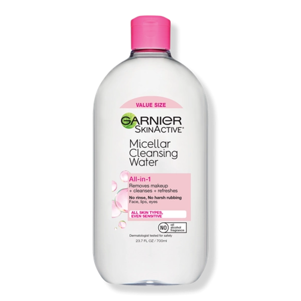 SkinActive Micellar Cleansing Water All-in-1 Cleanser & Makeup Remover - 23.7 oz