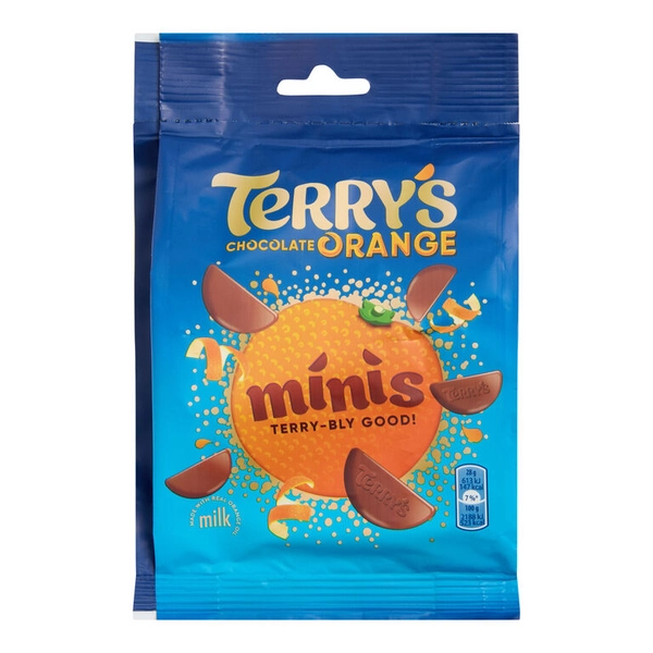 Terry's Mini Milk Chocolate Orange Slices Bag