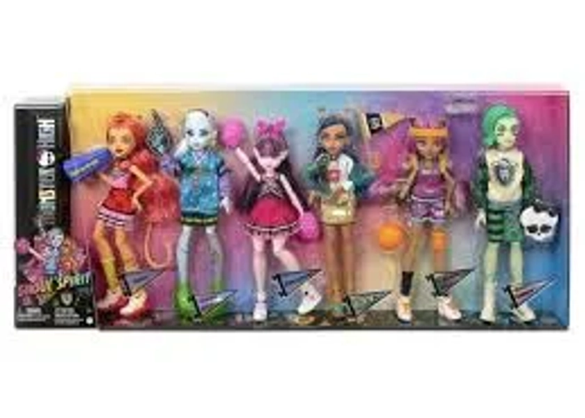 Monster High Ghoul Spirit 6 Pack Sporty Collection Gen 3
