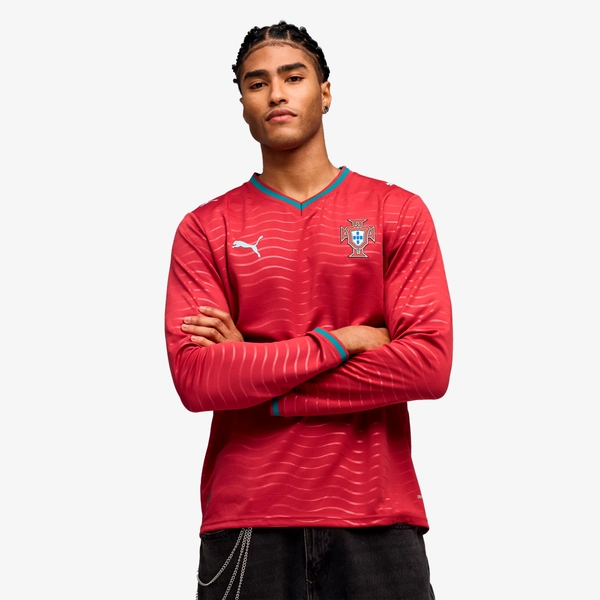 Maillot Domicile Portugal FPF 2026 - Manches Longues