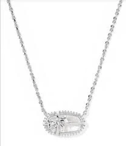 Kendra Scott Elisa Bow Short Pendant Necklace