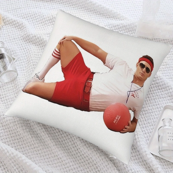 1pc Double-Sided Dean Winchester Inspired Pillowcase - "Supernatural" Design, 18.0x18.0inch, Soft Microfiber Fabric, Vintage Style, Machine Washable, Zipper Closure, Sports-Themed Home Decor, Unfilled, Decorative Pillow