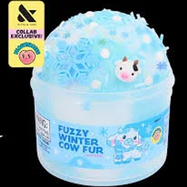 Peachybbies Fuzzy Winter Cow Fur