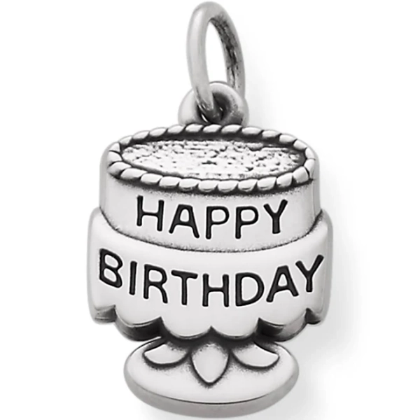 James Avery Sterling Silver Tiny Birthday Cake Charm